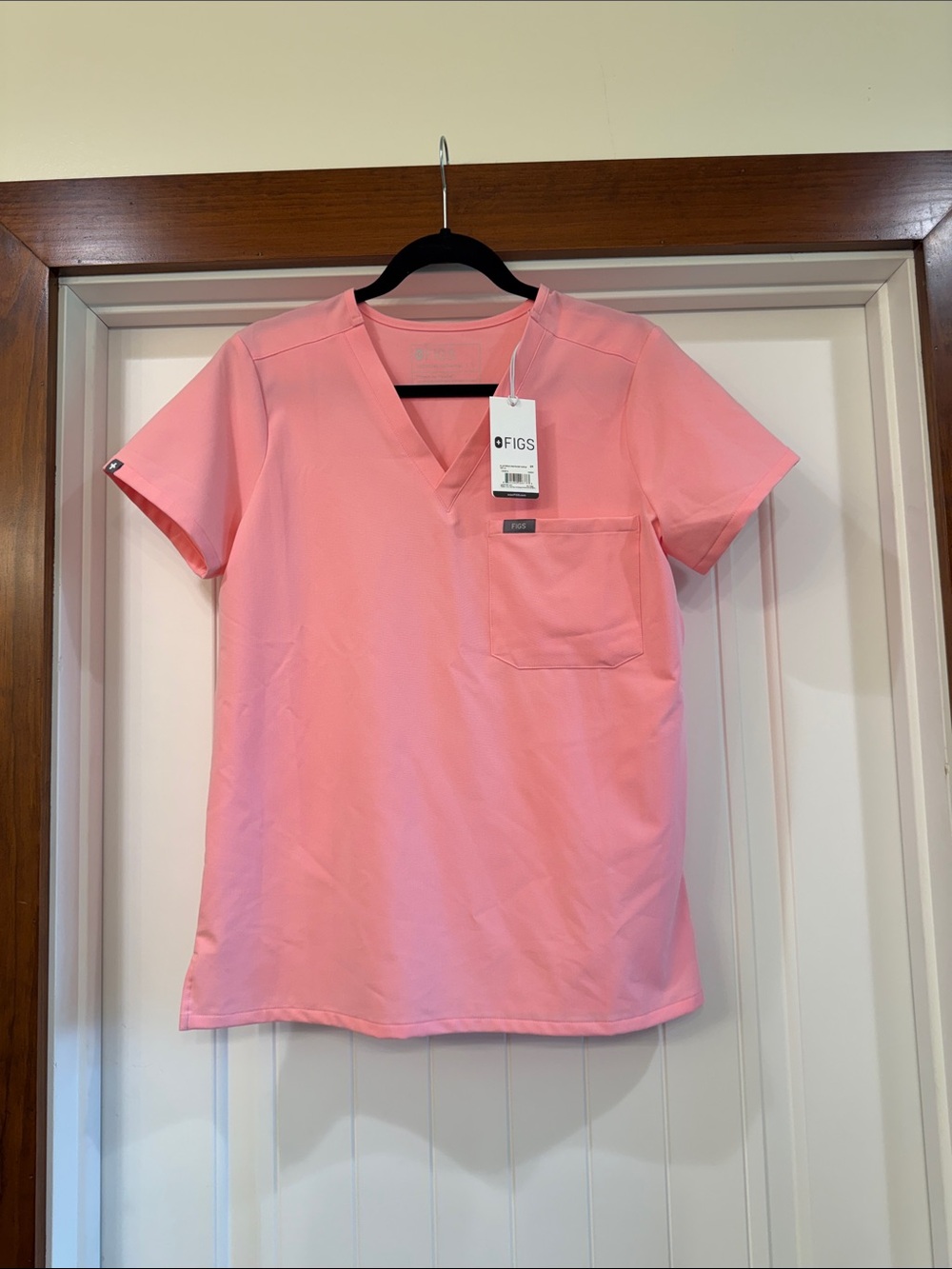 NWT Figs Fight Club Pink Catarina